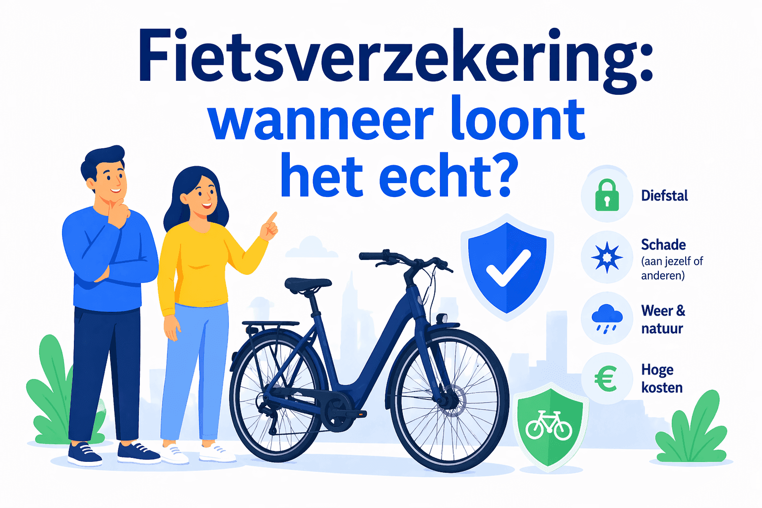 Fietsverzekering: wanneer loont het echt?