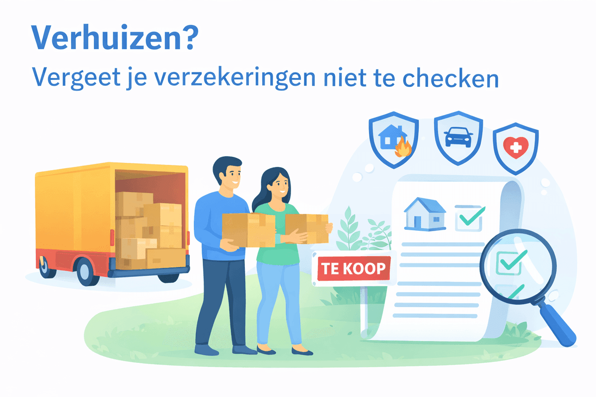 Verhuizen? Vergeet je verzekeringen niet te checken