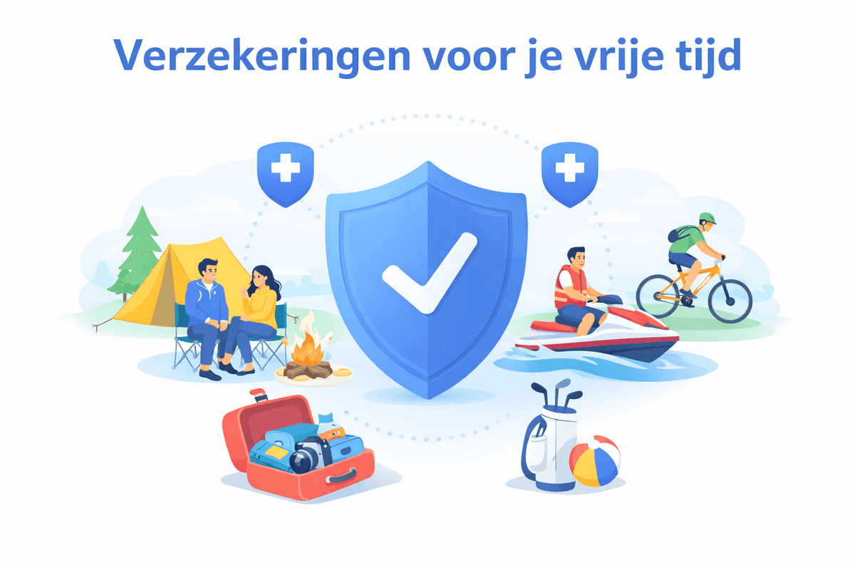 Verzekeringen voor je vrije tijd: zo ben je goed verzekerd én bespaar je