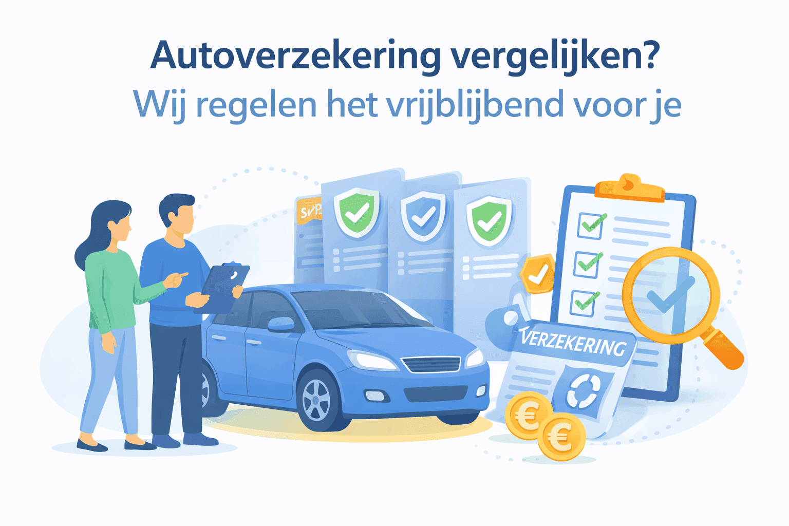 Autoverzekering vergelijken? Wij regelen het vrijblijvend voor je